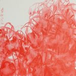 붉은정원 30x30cm Oil on canvas 2020